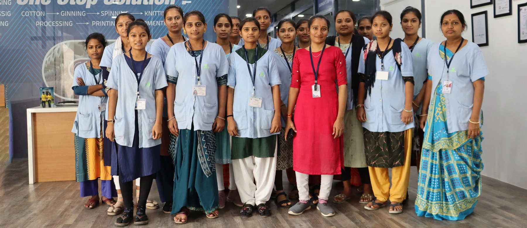 Sky Textiles Corporate Social Responsibility Banner